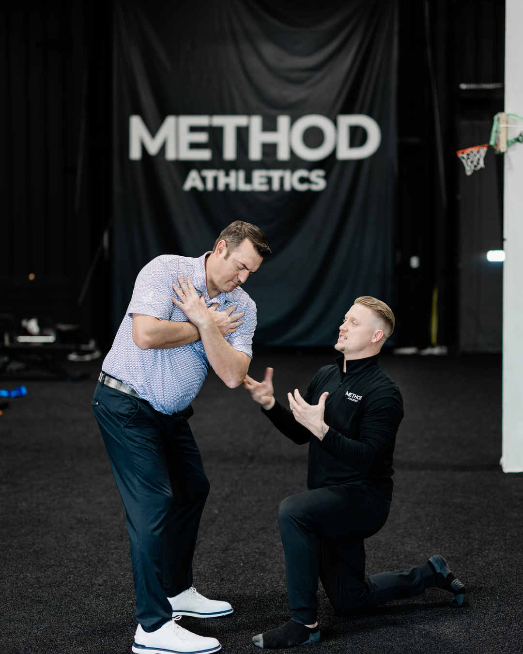 Coaching session with an athlete at Method Athletics