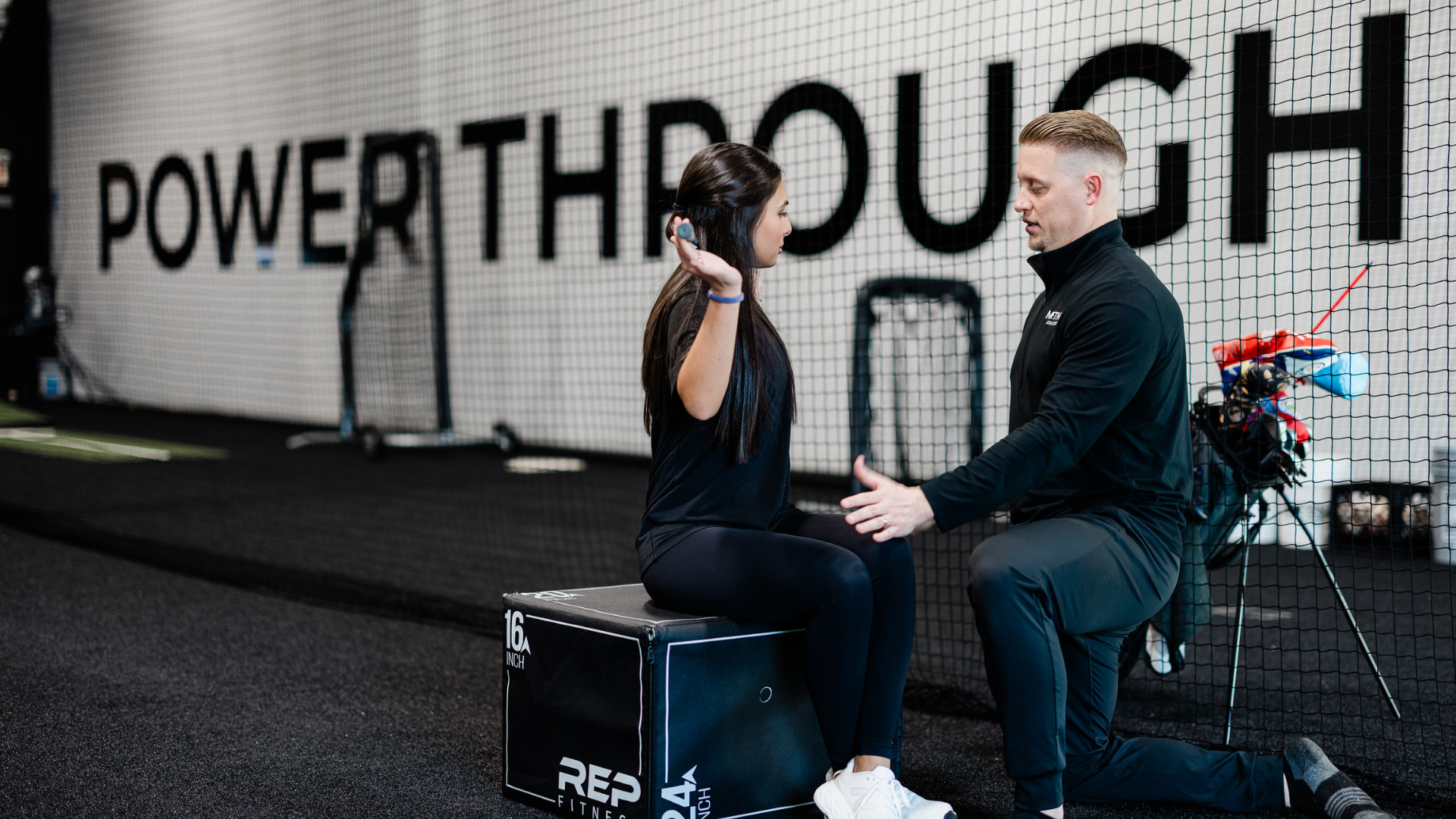 Golf performance coaching session at Method Athletics