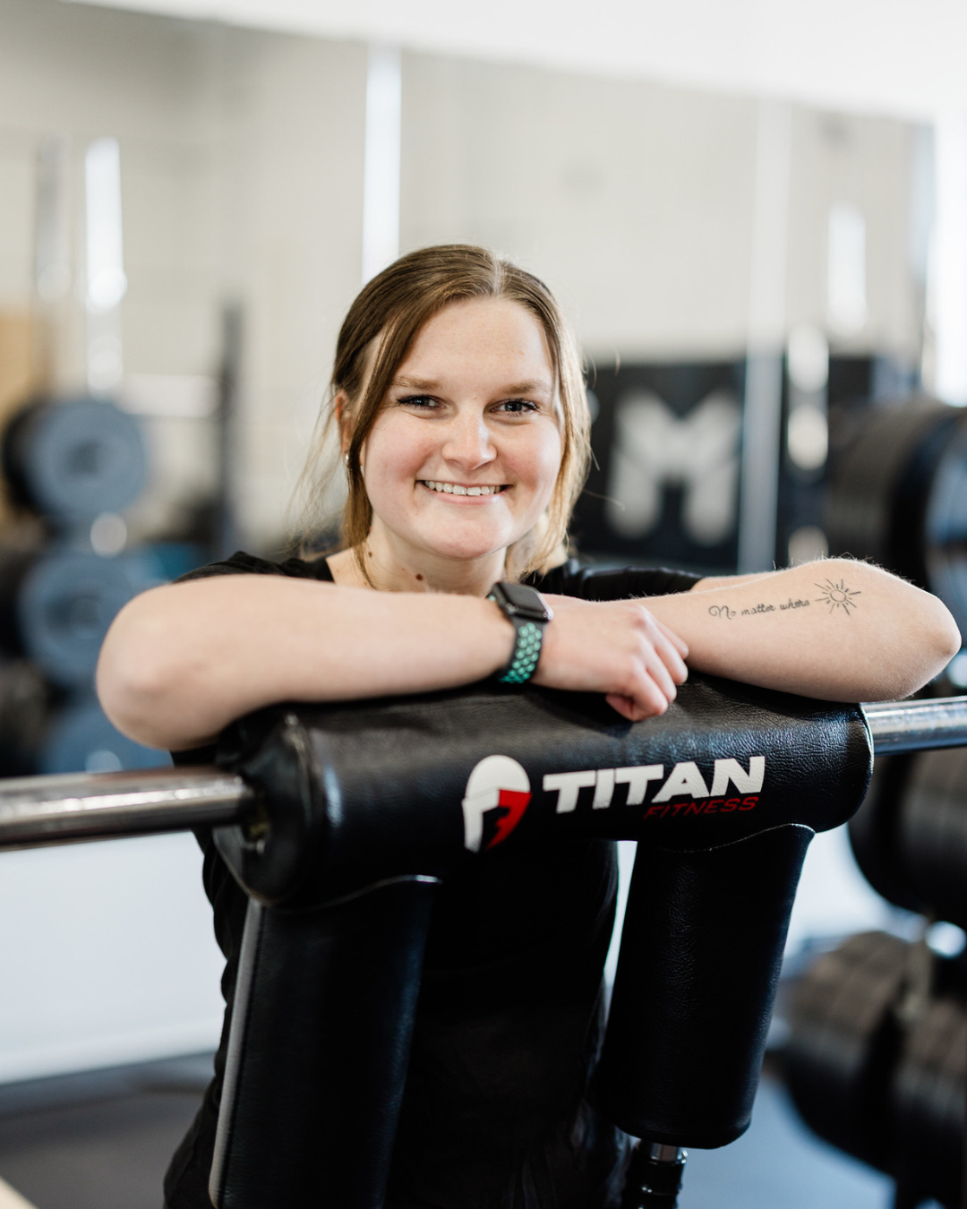 Method Athletics coach in the training facility