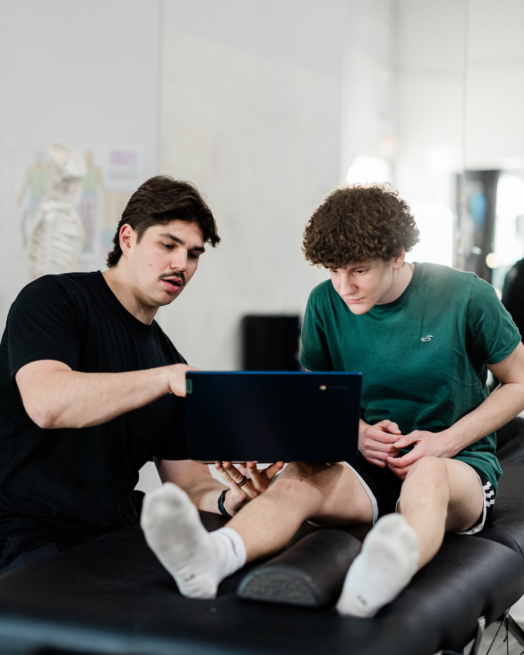 Athletes and active adults in physical therapy at Method Athletics